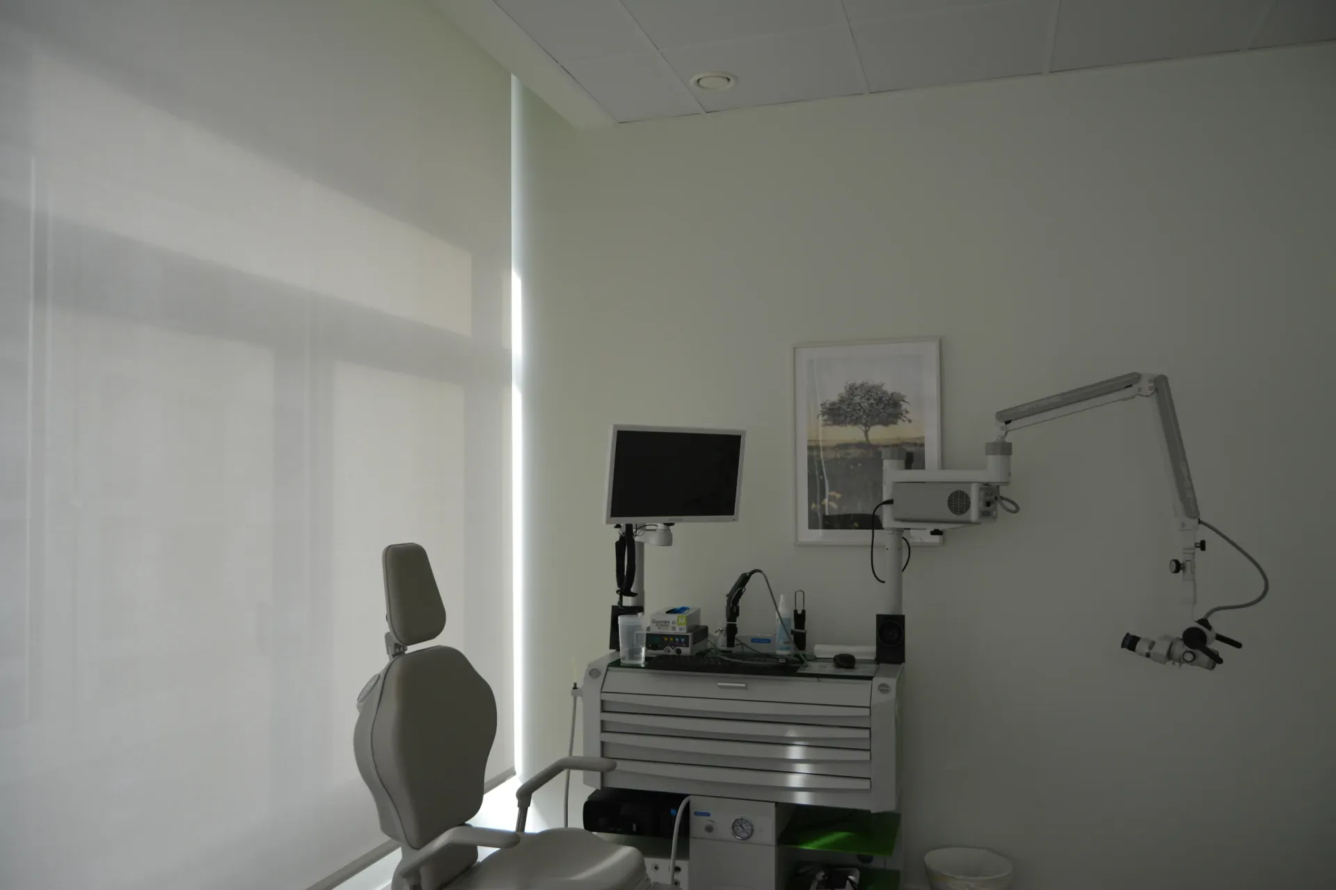 Gabinete de otorrino de MediBilbao Salud